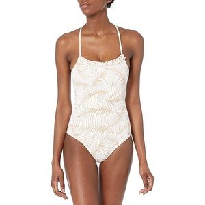 Roxy NWT Palm Tree Dreams One-Piece Swimsuit xs